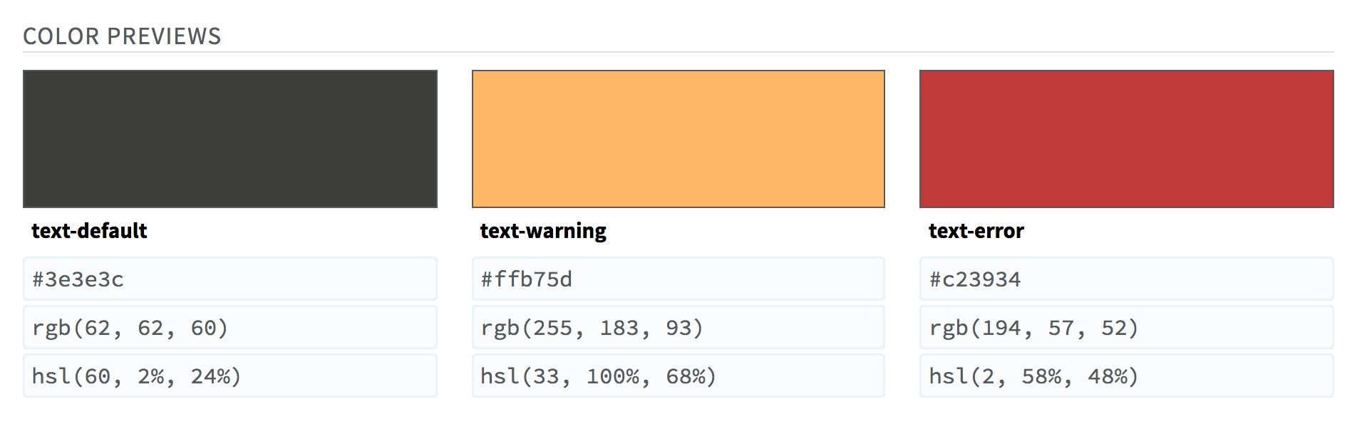 Color preview screenshot